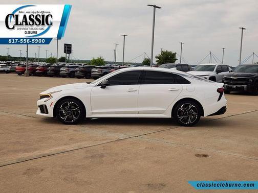 White 2025 Kia K5 GT-Line