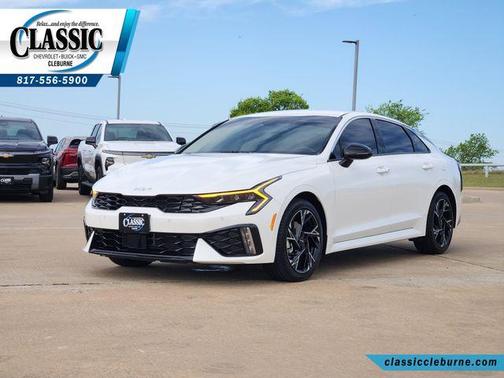 White 2025 Kia K5 GT-Line