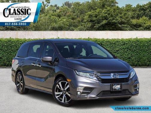 Gray 2019 Honda Odyssey Elite