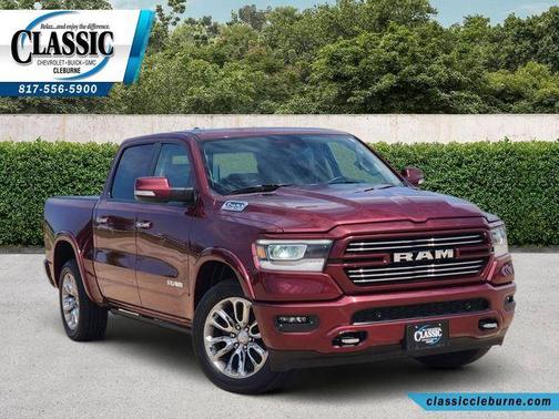 Red 2021 RAM 1500 Laramie