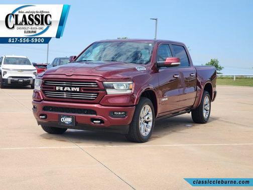 Red 2021 RAM 1500 Laramie
