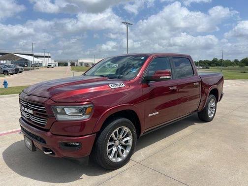 Red 2021 RAM 1500 Laramie