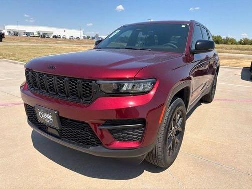 Red 2025 Jeep Grand Cherokee Laredo