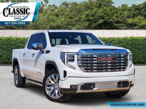 White Frost Tri-Coat 2024 GMC Sierra 1500 Denali