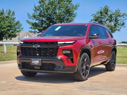 Radiant Red 2026 Chevrolet Traverse RS