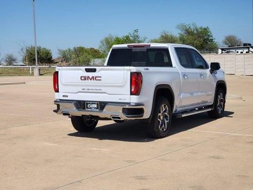 Glacier White 2026 GMC Sierra 1500 SLT