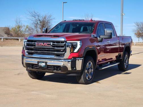 Volcanic Red 2026 GMC Sierra 2500 SLT