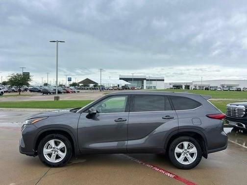 Gray 2021 Toyota Highlander LE