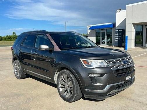 Gray 2018 Ford Explorer Limited