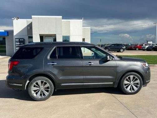 Gray 2018 Ford Explorer Limited