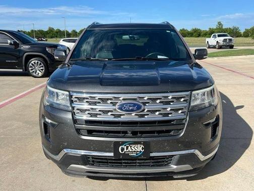 Gray 2018 Ford Explorer Limited