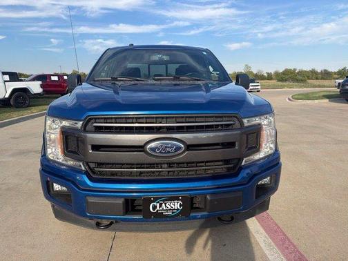 Blue 2018 Ford F-150
