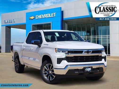 Summit White 2026 Chevrolet Silverado 1500 LT