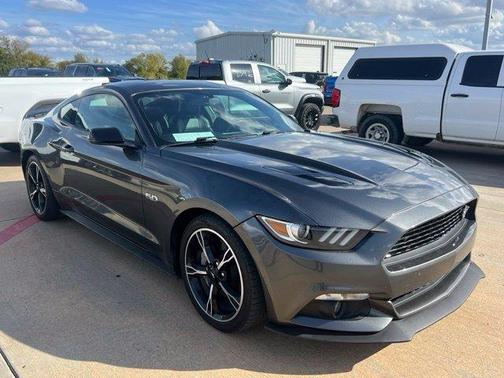 Gray 2016 Ford Mustang