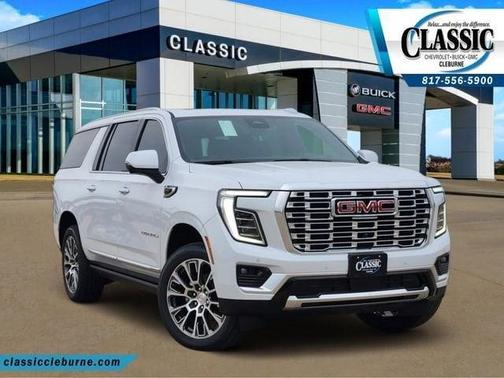 Glacier White 2026 GMC Yukon XL Denali