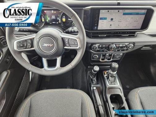 White 2025 Jeep Wrangler 4xe Sahara