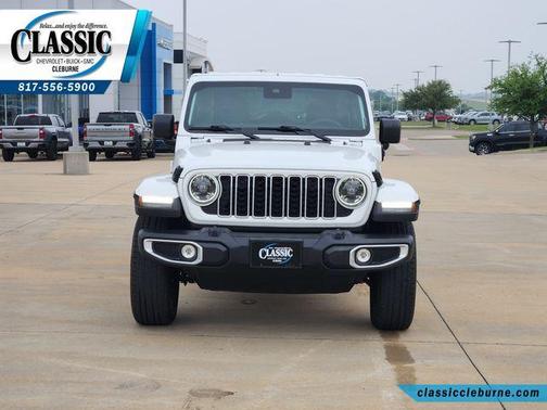 White 2025 Jeep Wrangler 4xe Sahara