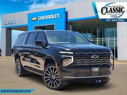 Black 2026 Chevrolet Suburban High Country