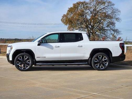 Summit White 2025 GMC Sierra EV Denali