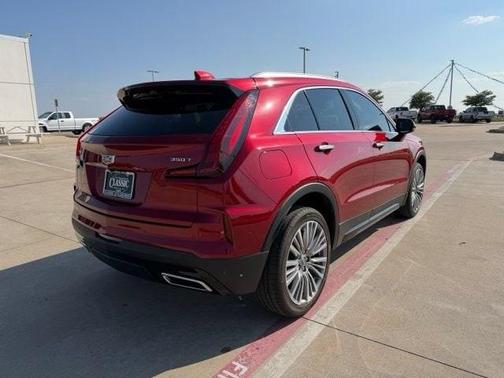 Radiant Red 2024 Cadillac XT4 Premium Luxury