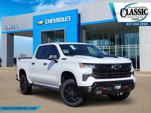 Summit White 2026 Chevrolet Silverado 1500 LT Trail Boss