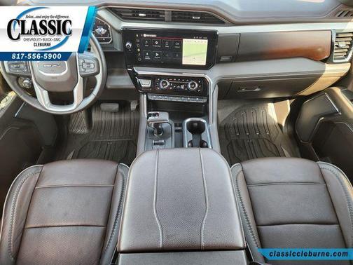 White Frost Tri-Coat 2024 GMC Sierra 1500 Denali