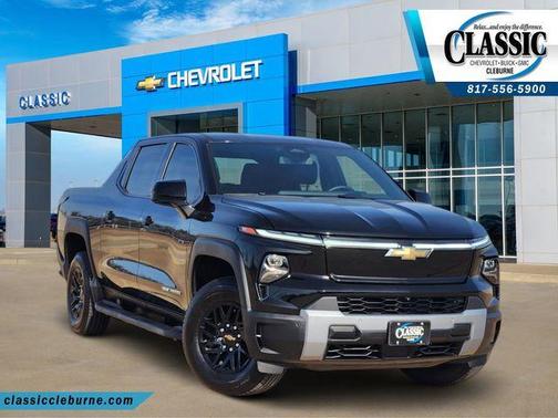 Black 2026 Chevrolet Silverado EV LT