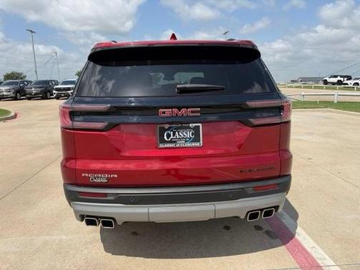 Volcanic Red 2025 GMC Acadia Elevation