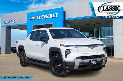 Summit White 2026 Chevrolet Silverado EV LT