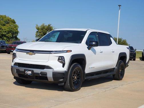 Summit White 2026 Chevrolet Silverado EV LT