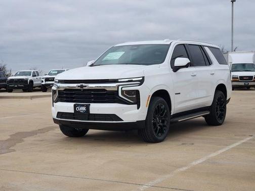 Summit White 2026 Chevrolet Tahoe LS