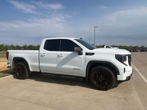 Summit White 2025 GMC Sierra 1500 Elevation