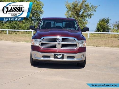 Red 2017 RAM 1500 SLT
