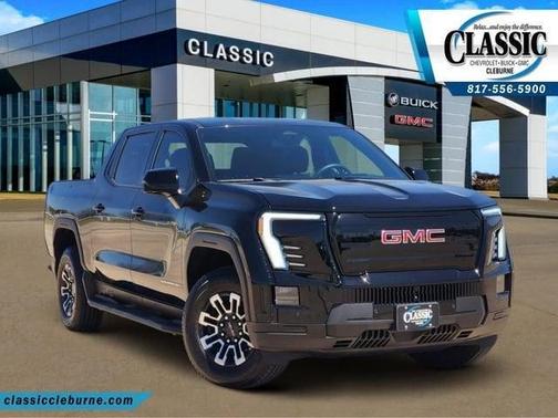 Onyx Black 2026 GMC Sierra EV Elevation