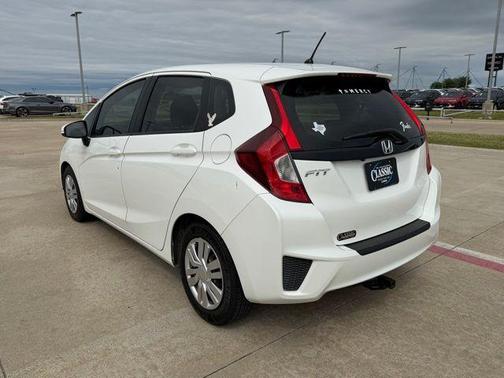 White 2016 Honda Fit LX