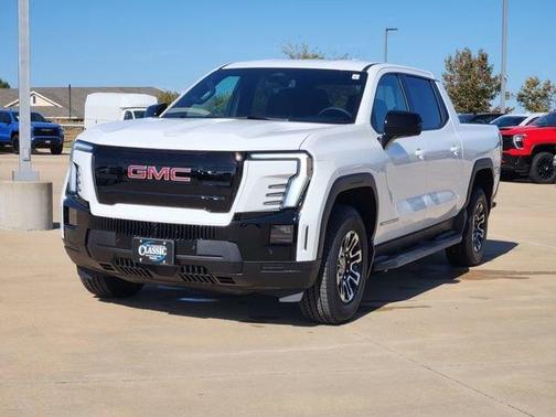 Summit White 2026 GMC Sierra EV Elevation