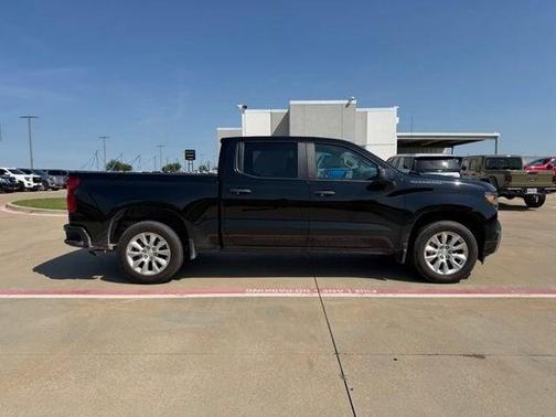 Black 2023 Chevrolet Silverado 1500 Custom