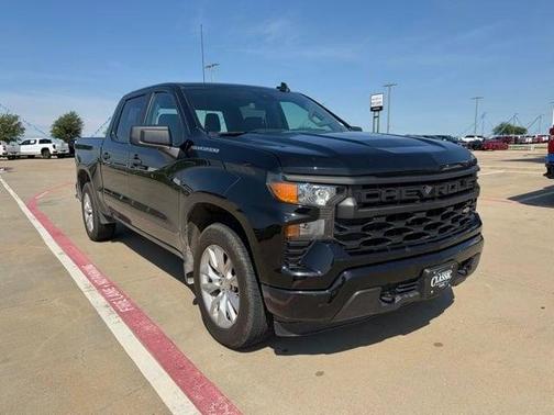 Black 2023 Chevrolet Silverado 1500 Custom
