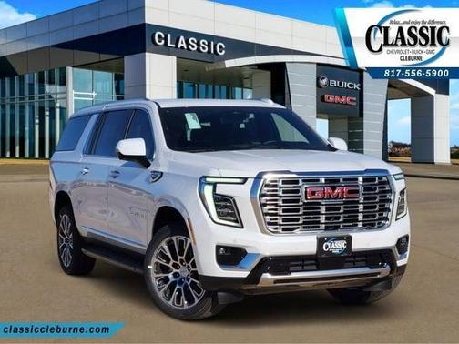 Glacier White 2026 GMC Yukon XL Denali