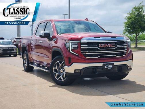 Volcanic Red 2023 GMC Sierra 1500 SLT