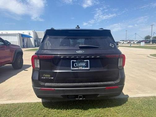 Black 2025 Ford Explorer Active