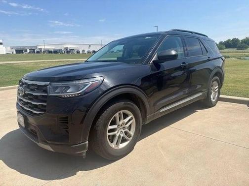 Black 2025 Ford Explorer Active