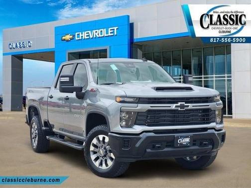 Sterling Gray Metallic 2026 Chevrolet Silverado 2500 Custom