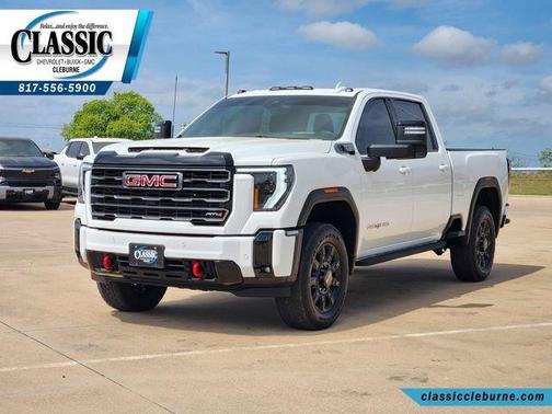 Summit White 2025 GMC Sierra 2500 AT4