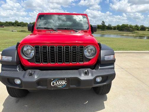 Red 2025 Jeep Wrangler Sport