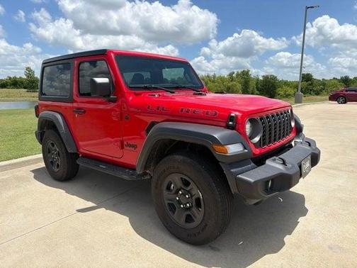 Red 2025 Jeep Wrangler Sport