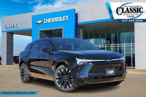 Black 2026 Chevrolet Blazer EV RS