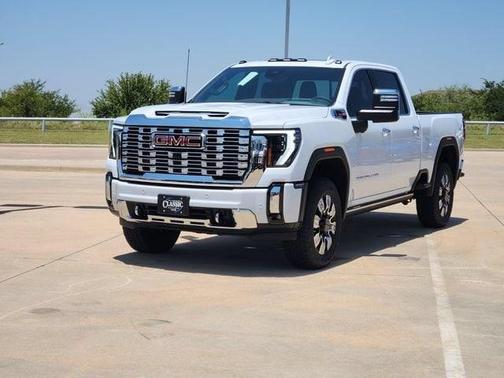 Glacier White 2026 GMC Sierra 2500 Denali