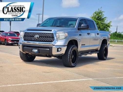 Silver 2021 Toyota Tundra SR5