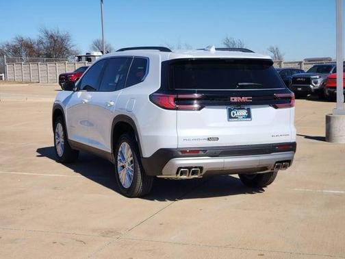 Glacier White 2026 GMC Acadia Elevation